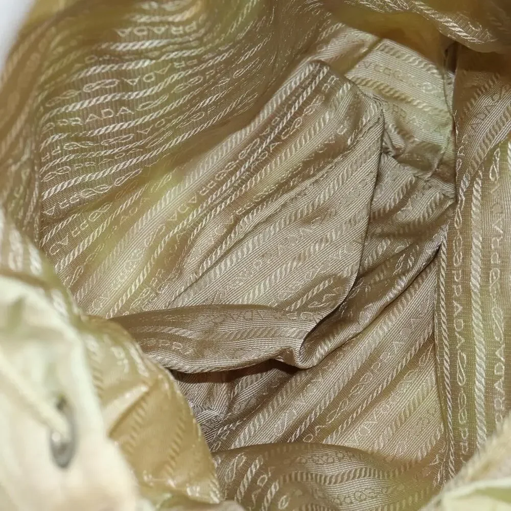Prada Nylon Backpack Beige